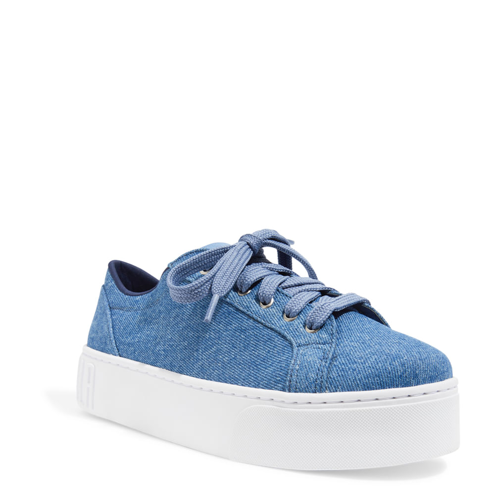 Tênis Flatform Jeans Azul Tijuca - Santa Lolla