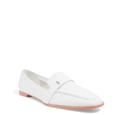 Mocassim Couro Floater Branco
