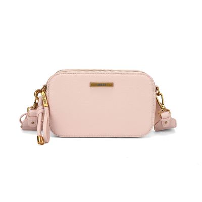 Bolsa Pequena Transversal Floater Rosa
