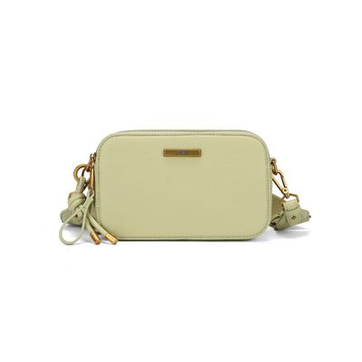 Bolsa Pequena Transversal Floater Verde Sage