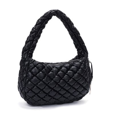 Bolsa Preta Grande Soft Matelassê