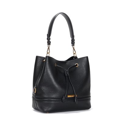 Bolsa Bucket Floater Preto Transversal