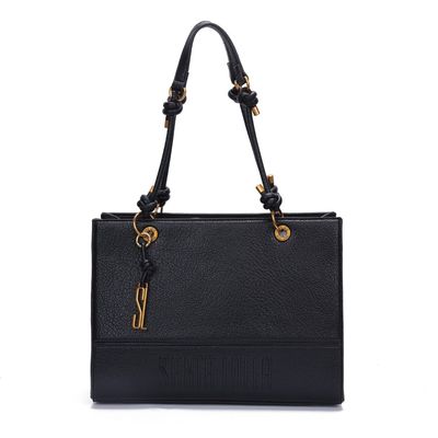 Bolsa Tote Floater Alça Nó Preto
