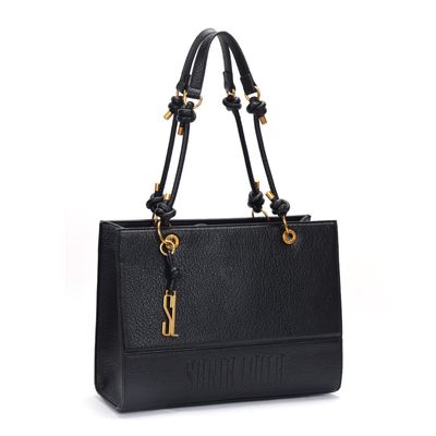Bolsa Tote Floater Alça Nó Preto