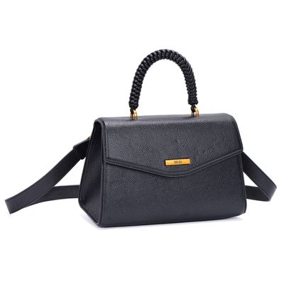 Bolsa Quadrada Preta Floater Transversal