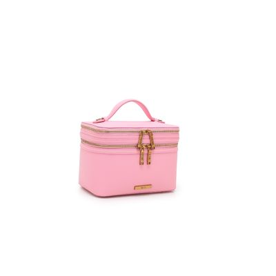 Necessaire Quadrada Floater Rosa