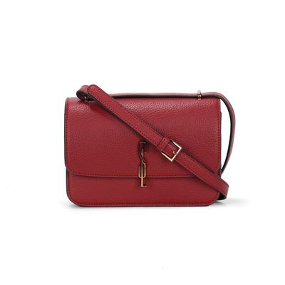 Bolsa Floater Pequena Vermelha Cherry Alça Transversal
