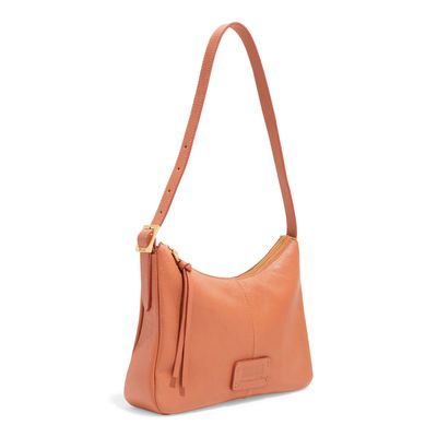 Bolsa Couro Floater Marrom Alça De Ombro