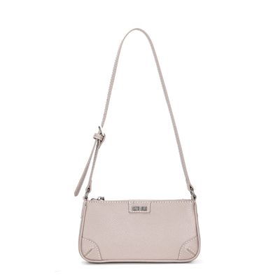 Bolsa Material Floater Bege Acizentado Alça De Ombro