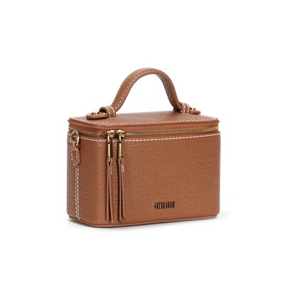 Bolsa Frasqueira Floater Marrom Safari Alça Transversal