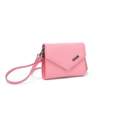 Bolsa Carteira Floater Rosa Alça Transversal