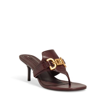 Mule Couro Pelica Soft Marrom Escuro