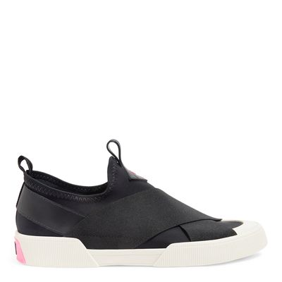 Tênis Slip On Lycra Elásticos Preto