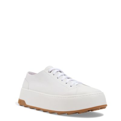 Tenis Couro Confort Branco