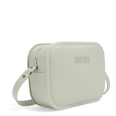 Bolsa Borracha Alça Transversal Verde Menta