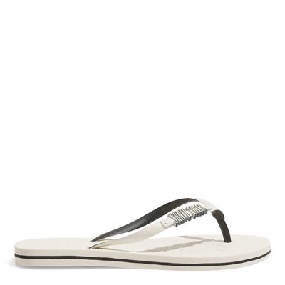 Chinelo Flip Flop Borracha Off White