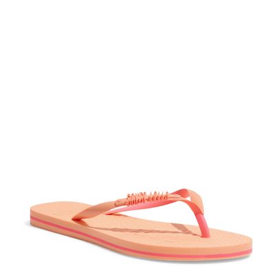 Chinelo Flip Flop Borracha Buff Laranja