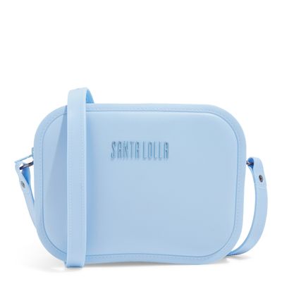 Bolsa Borracha Alça Transversal Azul Bebê