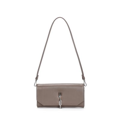 Bolsa Carteira Floater Cinza Stone Alça De Ombro