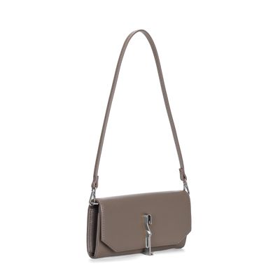 Bolsa Carteira Floater Cinza Stone Alça De Ombro