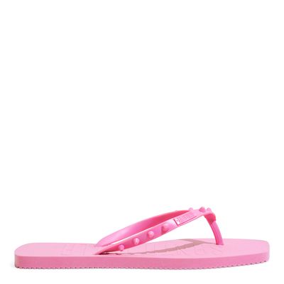 Chinelo Flip Flop Soft Borracha Rose