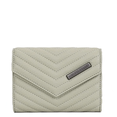 Bolsa Carteira Matelassê Verde Alça Corrente