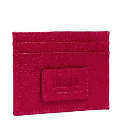 Porta Cartão Couro Floater Vermelho Blood