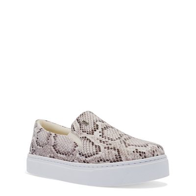 Tênis Slip On Estampa Cobra Animal Print