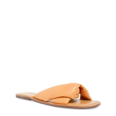 Rasteira Couro Nobre Soft Caramelo