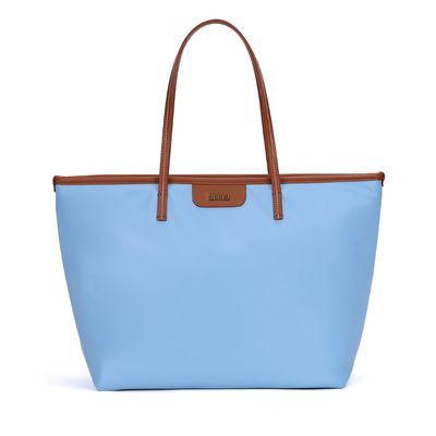 Bolsa Shopper Universitária Nylon Azul Gelatto