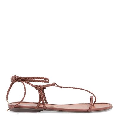 Rasteira Couro Nobre Soft Marrom