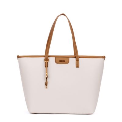 Shopper material floater off white