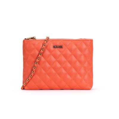 Bolsa Matelassê Floater Laranja Caju Alça Transversal