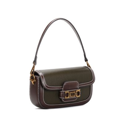Bolsa Pequena Material Floater Verde Savana Duas Alças