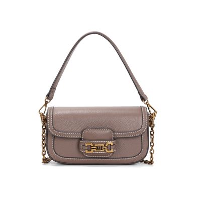 Bolsa Pequena Material Floater Cinza Stone Duas Alças