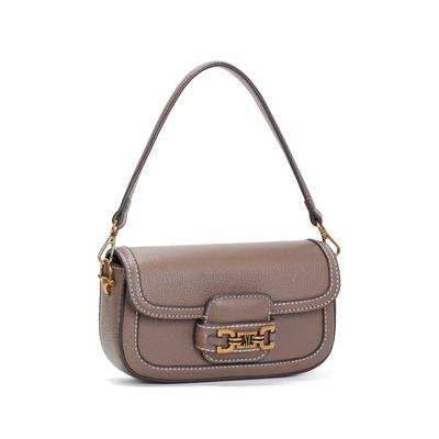 Bolsa Pequena Material Floater Cinza Stone Duas Alças