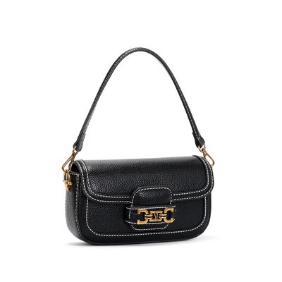 Bolsa Pequena Material Floater Preta Duas Alças
