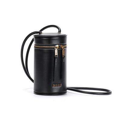 Bolsa Tube Bag Soft  Preta Alça Transversal
