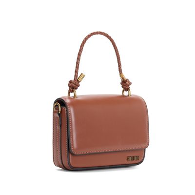 Bolsa Soft  Marrom Alça Transversal