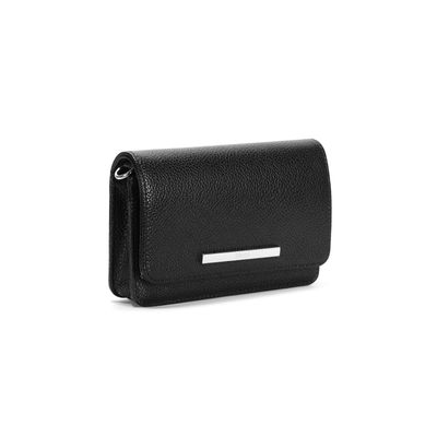 Bolsa Pequena Floater Preta Alça Transversal