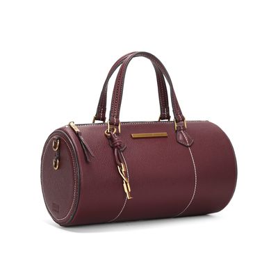 Bolsa Cilindro Floater Bordô Pesponto