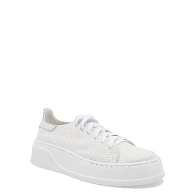 Tênis Couro Mamba Snake Branco