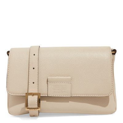 Bolsa couro floater transversal off white