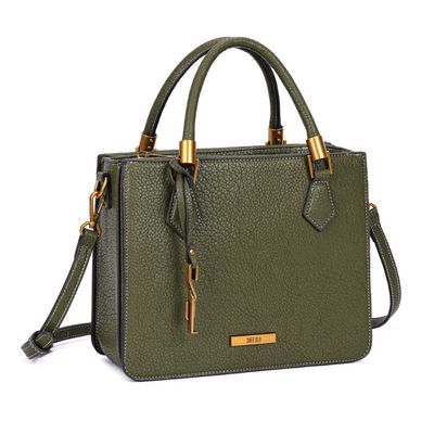 Bolsa tote floater verde savana pespontos