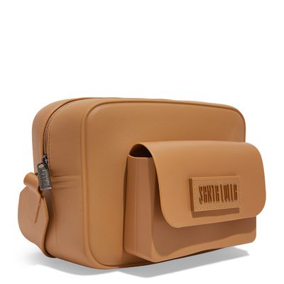 Bolsa Camera Bag Borracha Bege Egido