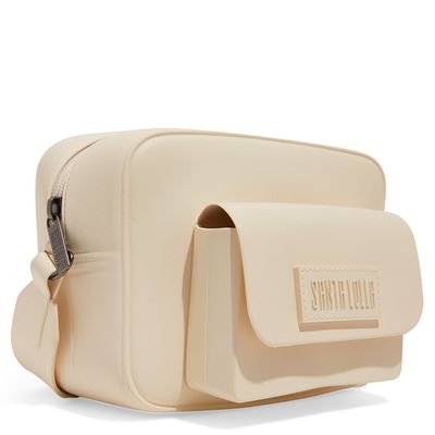 Bolsa Camera Bag Borracha Marfim