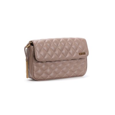 Bolsa Floater Cinza Stone Matelassê Alça Transversal