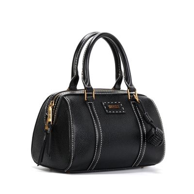 Bolsa Baú Floater Preta Pespontos