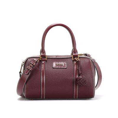 Bolsa Baú Floater Bordô Pespontos