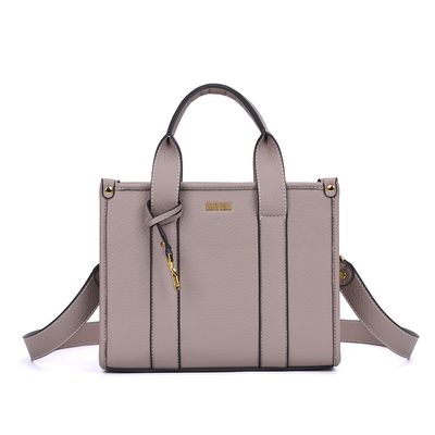 Bolsa Tote Estruturada Floater Cinza